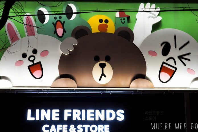 line friends cafe